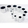 Conexión Alu Forge Diámetro Exterior 38mm Longitud 75mm para Mangueras Silicona