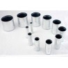 Conexión Alu Forge Diámetro Exterior 60mm Longitud 75mm para Mangueras Silicona