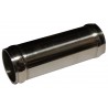 Conexión Alu Forge Diámetro Exterior 28mm Longitud 76mm para Mangueras Silicona