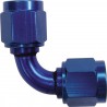 Adaptador Hembra/Hembra Goodridge 90° JIC 7/8x14 Alu