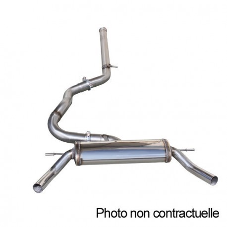 Cat Back RMS Audi A3 S3 1.8 Turbo 210CH 1999-2003