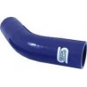Codo Silicona Silicon Hoses 45° 28mm Azul
