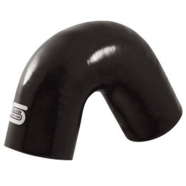 Codo Silicona Silicon Hoses 135° 30mm Negro
