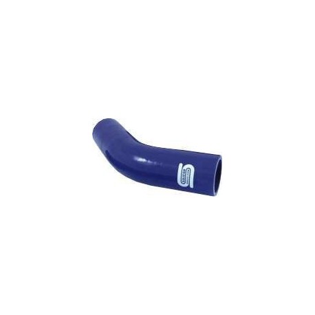 Codo Silicona Silicon Hoses 45° 54mm Azul