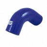 Codo Silicona Silicon Hoses 90° 48mm Azul
