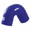 Codo Silicona Silicon Hoses 135° 25mm Azul