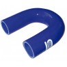 Codo Silicona Silicon Hoses 180° 30mm Azul