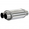 Intermediario Oval Short Box Inox  2-2 Diámetro 63mm
