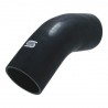 Codo Silicona Silicon Hoses 45° 45mm Negro