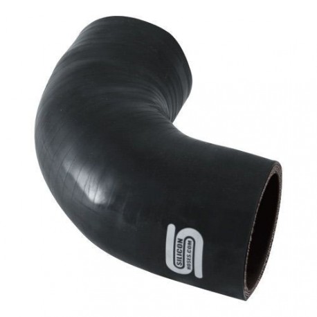 Codo Silicona Silicon Hoses 90° 16mm Negro