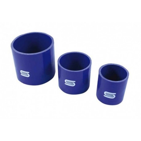 Acoplador Silicona Silicon Hoses 51mm Longitud 75mm Azul