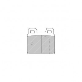 Pastillas de Frenos Ferodo DS2500 Trasera Alfa Rome Alfa Romeo Alfetta GTV 6 1975