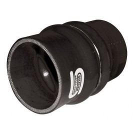 Acoplador Flex Silicono Silicon Hoses 80mm Longitud 100mm Negro