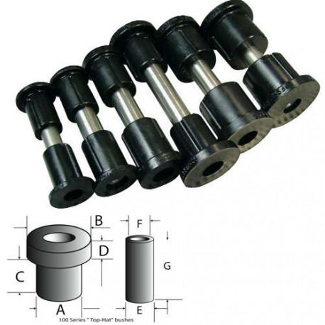 Silemblock Powerflex Universal 32/50.85mm 16mm