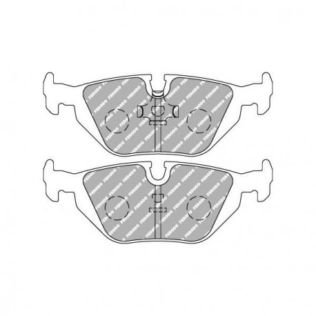 Pastillas de Frenos Ferodo DS2500 Trasera BMW E36 / E46 / E34 / E39
