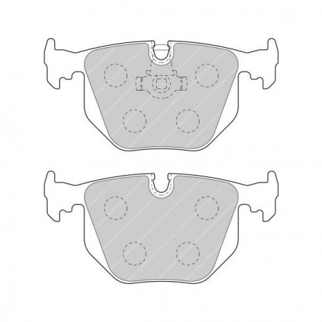 Pastillas de Frenos Ferodo DS2500 Trasera BMW E38 / E46 / E53 / E83