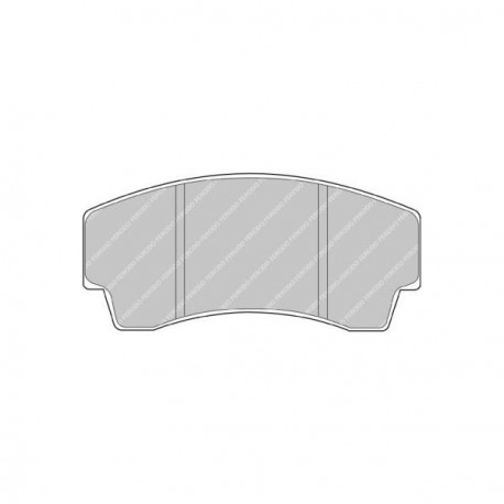 Pastillas de Frenos Ferodo DS2500 Pinza AP Racing CP5100 / CP3344