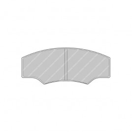 Pastillas de Frenos Ferodo DS3000 Pinza AP Racing CP2340D43