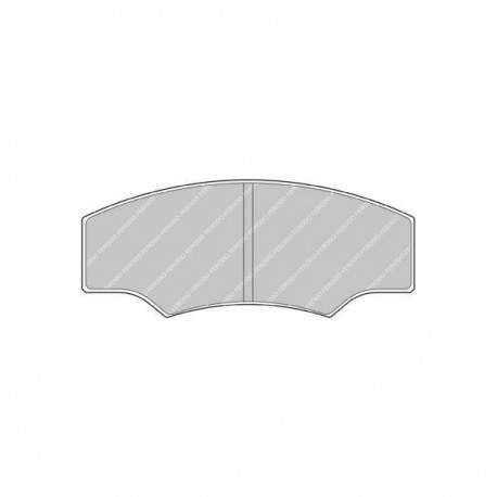 Pastillas de Frenos Ferodo DS3000 Pinza AP Racing CP2340D43