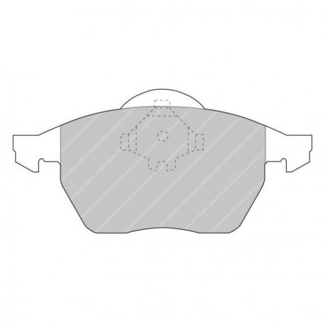 Pastillas de Frenos Ferodo DS3000 Delante Audi S3 / A4 Volkswagen Golf 4