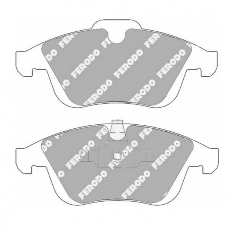 Pastilla de Freno Ferodo DS2500 Delantera Renault Clio 4 1.6 TS / Laguna 3
