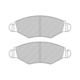 Pastillas de Frenos Ferodo DS2500 Delante Peugeot 206 16/20 S16