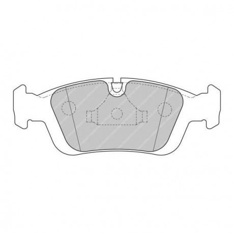 Pastillas de Frenos Ferodo DS2500 Delante BMW Z4 2.5i/3.0i 03+