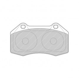 Pastillas de Frenos Ferodo DS2500 Delante Megane RS Pinza Brembo