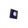 Placa ABS 2 acoplamientos 45mm