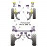 Silemblock Powerflex Trapecio Delantero Interior Porsche 944 (2 Piezas)