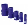 Reductor Derecho Silicono Silicon Hoses 38-25mm Azul