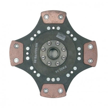 Disco d'Embrague Sachs Metalo Sinterisado Amortiguado Renault Clio RS 2.0L / Megane 2.0L 16S