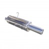 Terminal Escape Inox RMS Peugeot 206 2.0 16V Después 1999 1x80mm