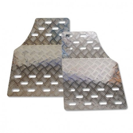 Suelo Aluminio Piloto + Copiloto Universal