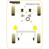 Silemblock Powerflex Black Delantero Trapecio Delantero Peugeot 306 (2 Piezas)