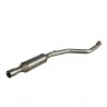 Tubo Central RMS Silenciador Inox Peugeot 206 2.0 16v