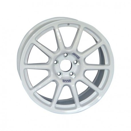 Llantas BRAID FullRace A Tamaño 7X17 Espaciamiento 5X108 Retraso 41 Calibre 60.1 Blanco Renault Clio R3 Max