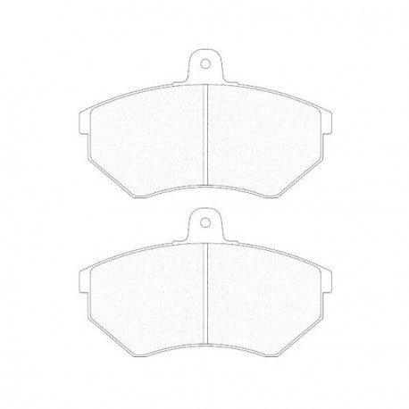 Pastillas de Frenos CL Brakes RC6 Delante Volkswagen Golf II GTi