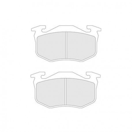 Pastillas de Freno CL Brakes RC8 Trasero Peugeot 206 RC 11mm