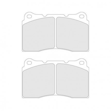 Pastillas de Frenos CL Brakes RC8 Delante Mitsubishi Evo 5-8 Ep16mm