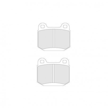 Pastillas de Frenos CL Brakes RC6 Delante Lotus Elise/ Arière Renault Clio R3