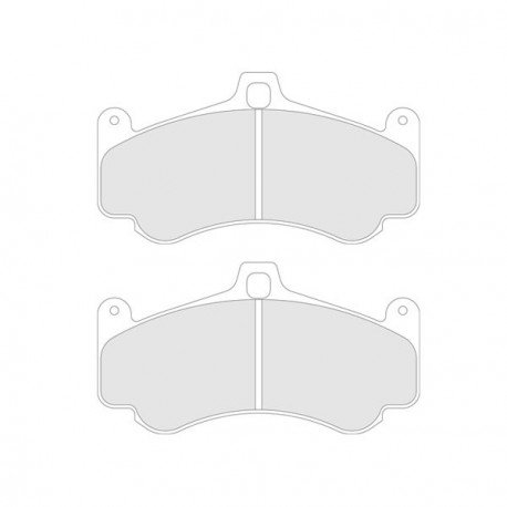 Pastillas de Frenos CL Brakes RC6 Delante Porsche GT3