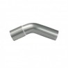 Codo 45° Inox  Diámetro 38mm / Longitud 250mm 