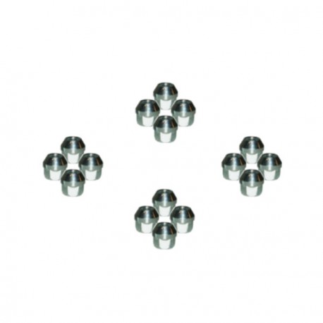 Pack 16 tuercas cónicas 12x125mm