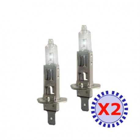 Pack por 2 Lámpara-Bombilla H1 130W 12V