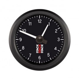 Reloj Stack Analógico Fondo Negro Manómetro