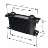 Radiador Aceite Setrab 19 Filas Serie 1 M22x150