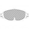 Pastillas de Freno Ferodo DS25 Delanteras Volkswagen Golf 7 GTD Lucas/TRW