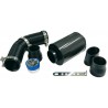 Kit Admisión Dinámica Universal K-Racing Tipo Turbina Apoyo en Carbono Filtro Inox