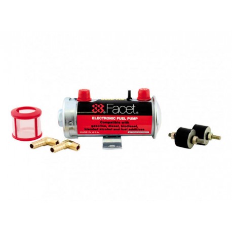 Kit Bomba de Gasolina Facet Silver 2 Top 132L/h 450/500g